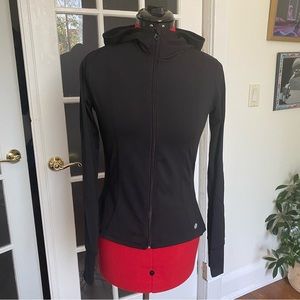 Jill Yoga Black Classic Yoga Jacket Size S